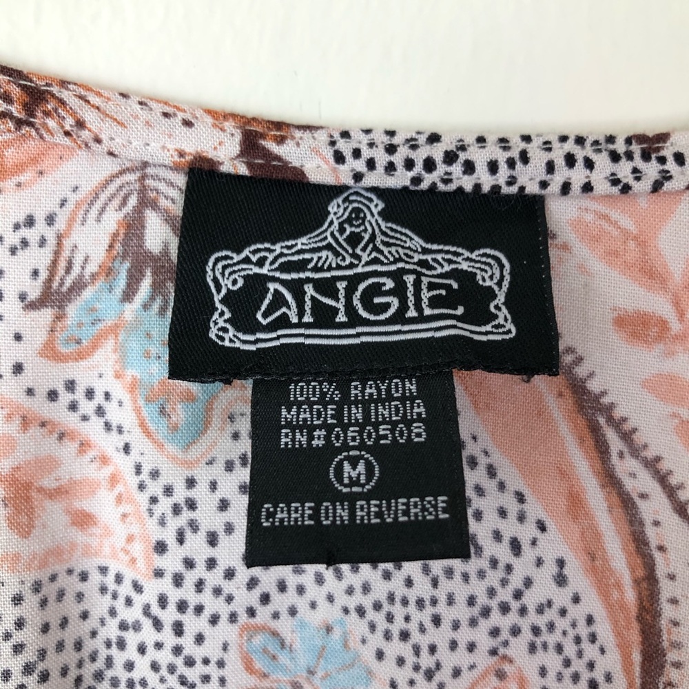 Angie | Floral Print Kimono Sleeve Cardigan Medium - Picture 10 of 12